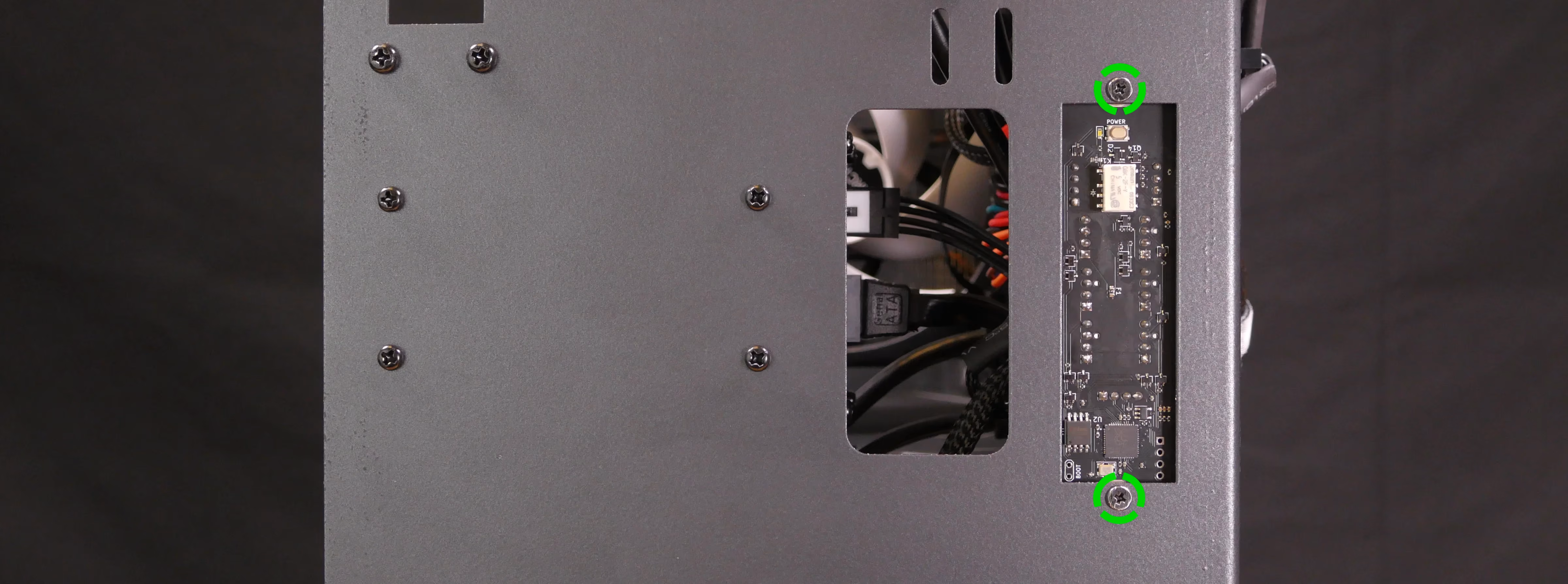 Thelio Io drive cage screws