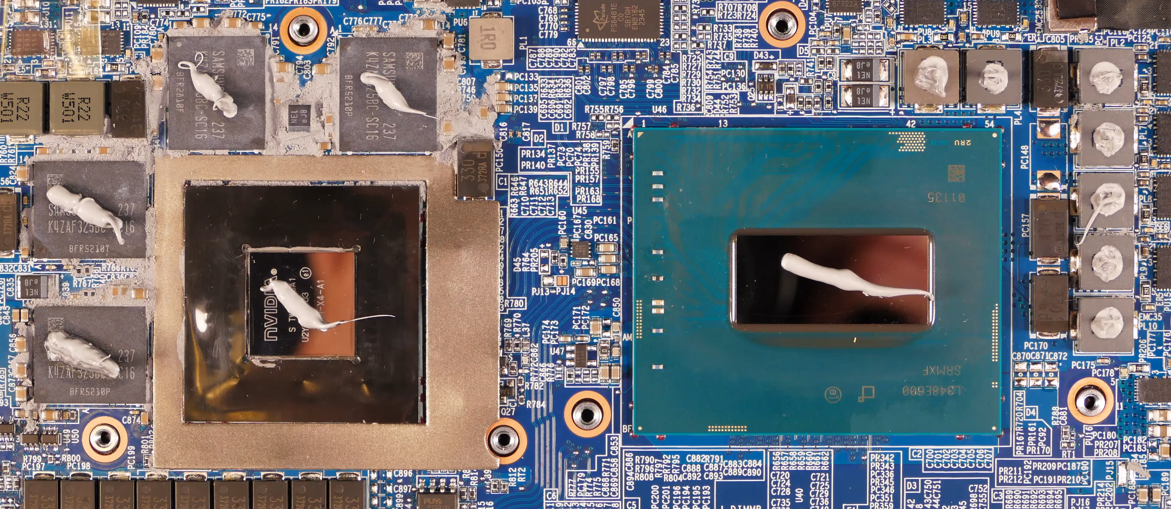 Thermal paste application
