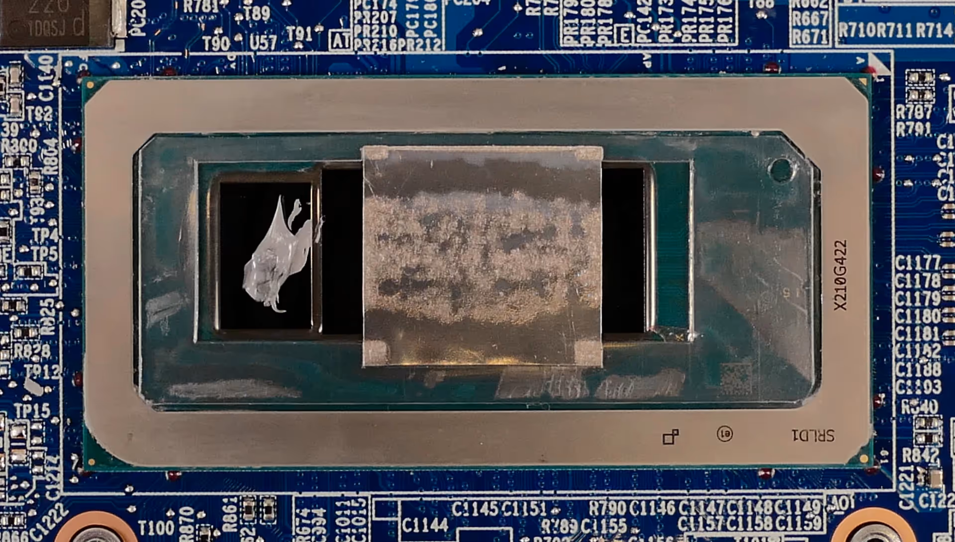 Thermal paste application