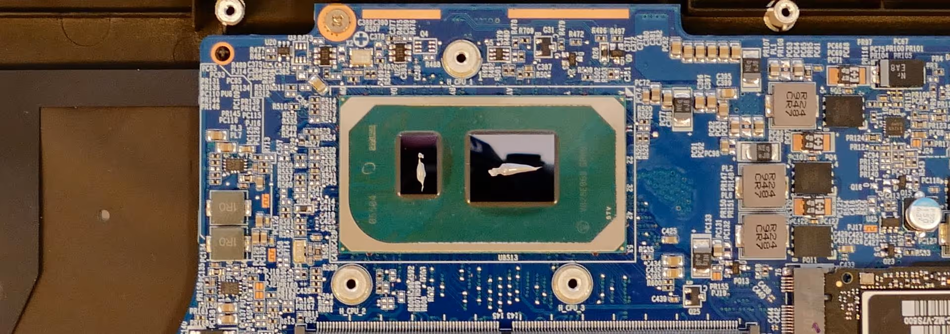 Thermal paste application