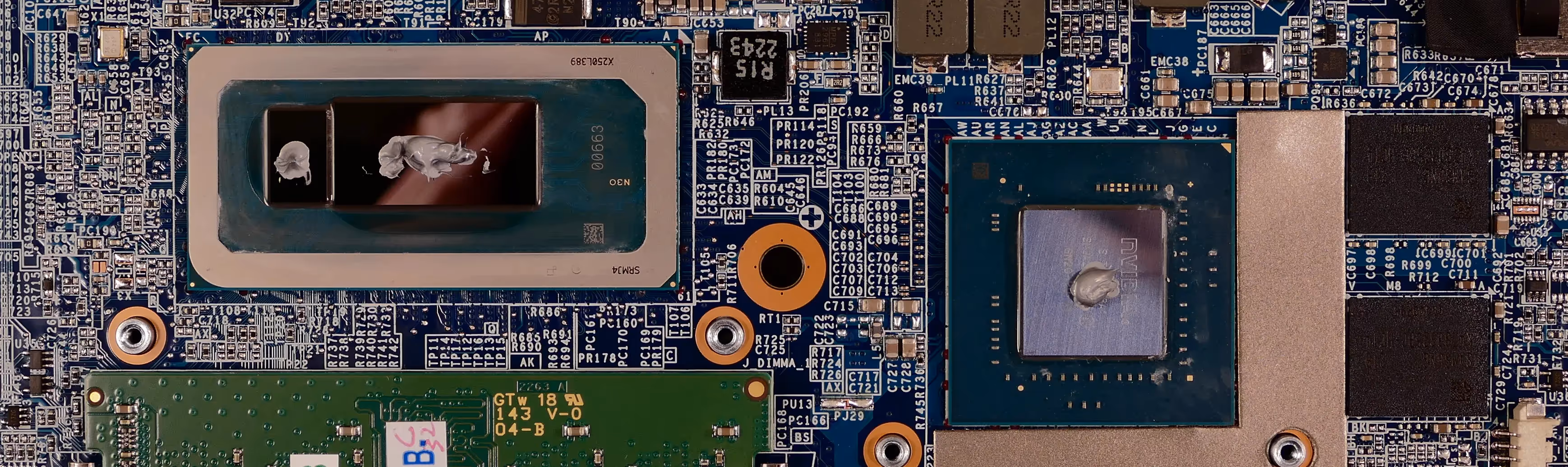 Thermal paste application