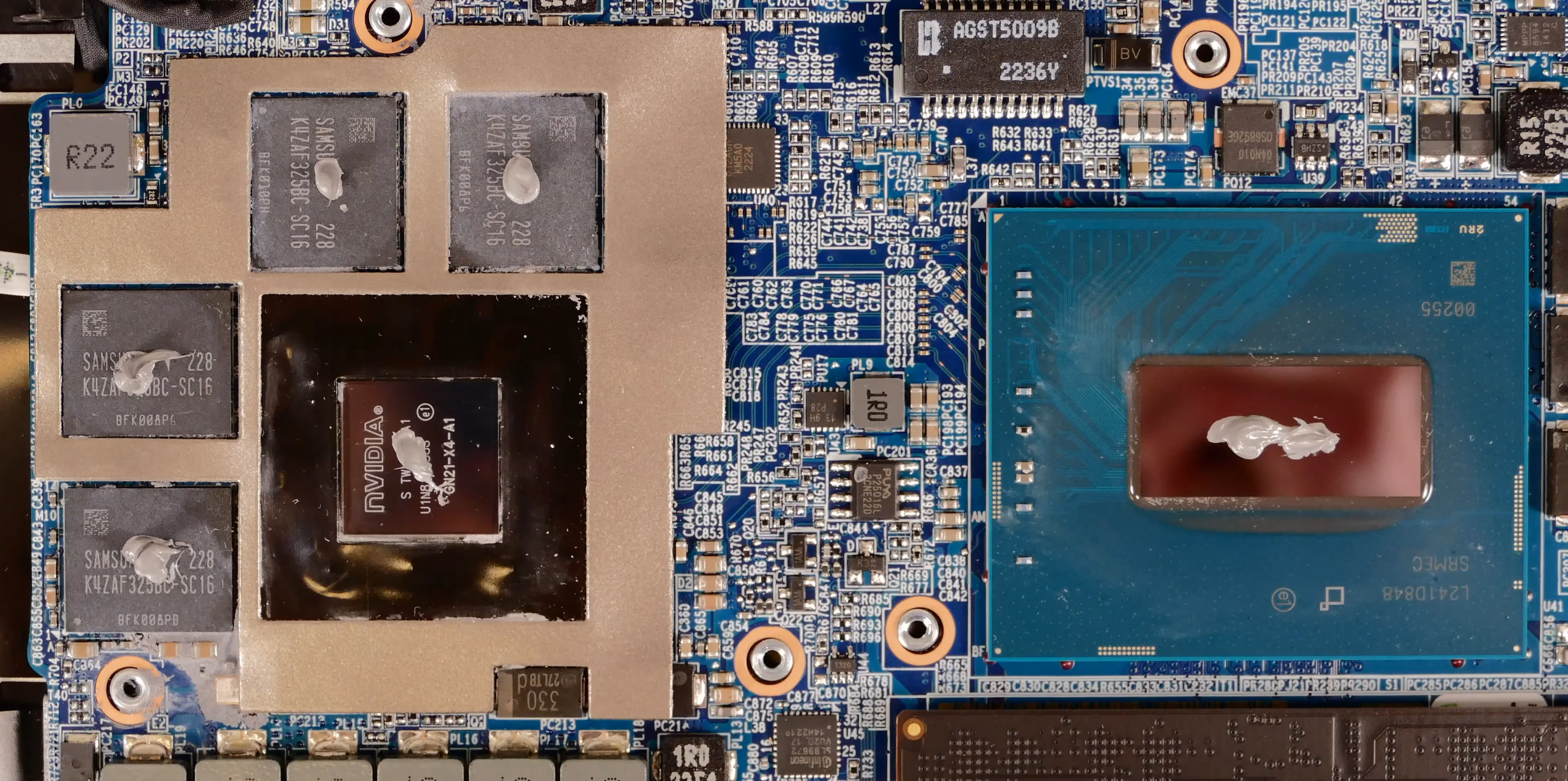 Thermal paste application