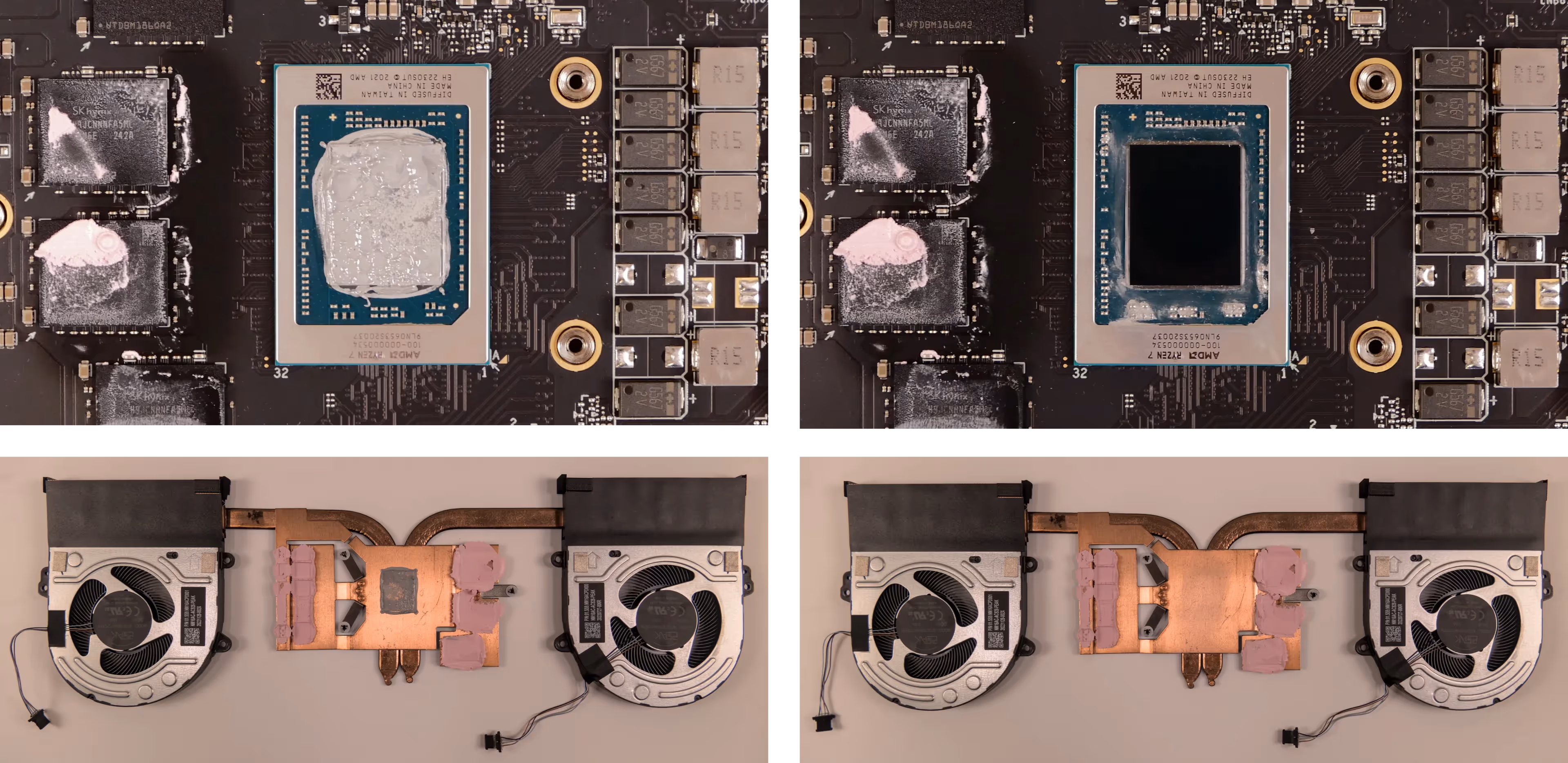 Thermal paste removal