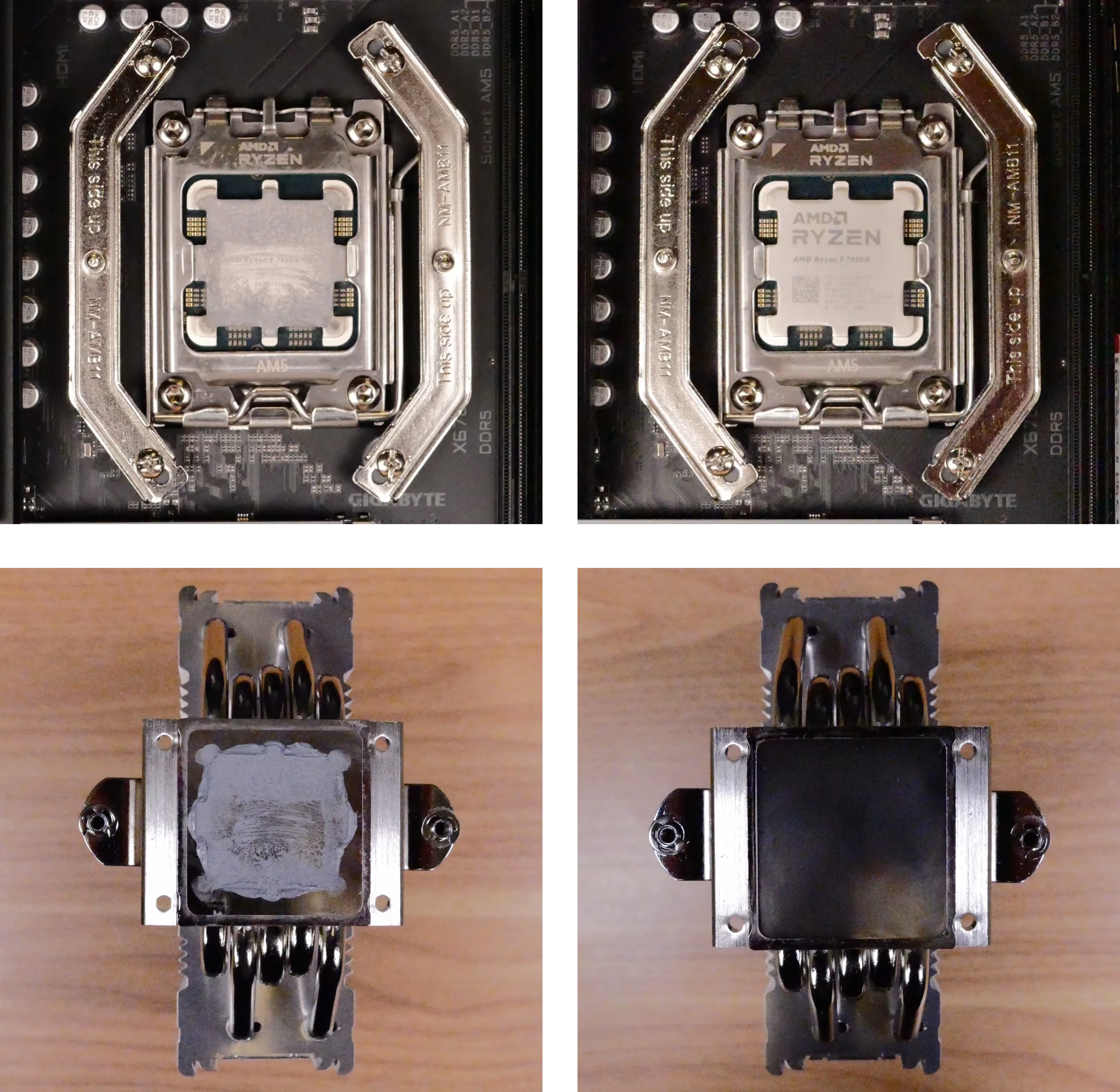 Thermal paste removal