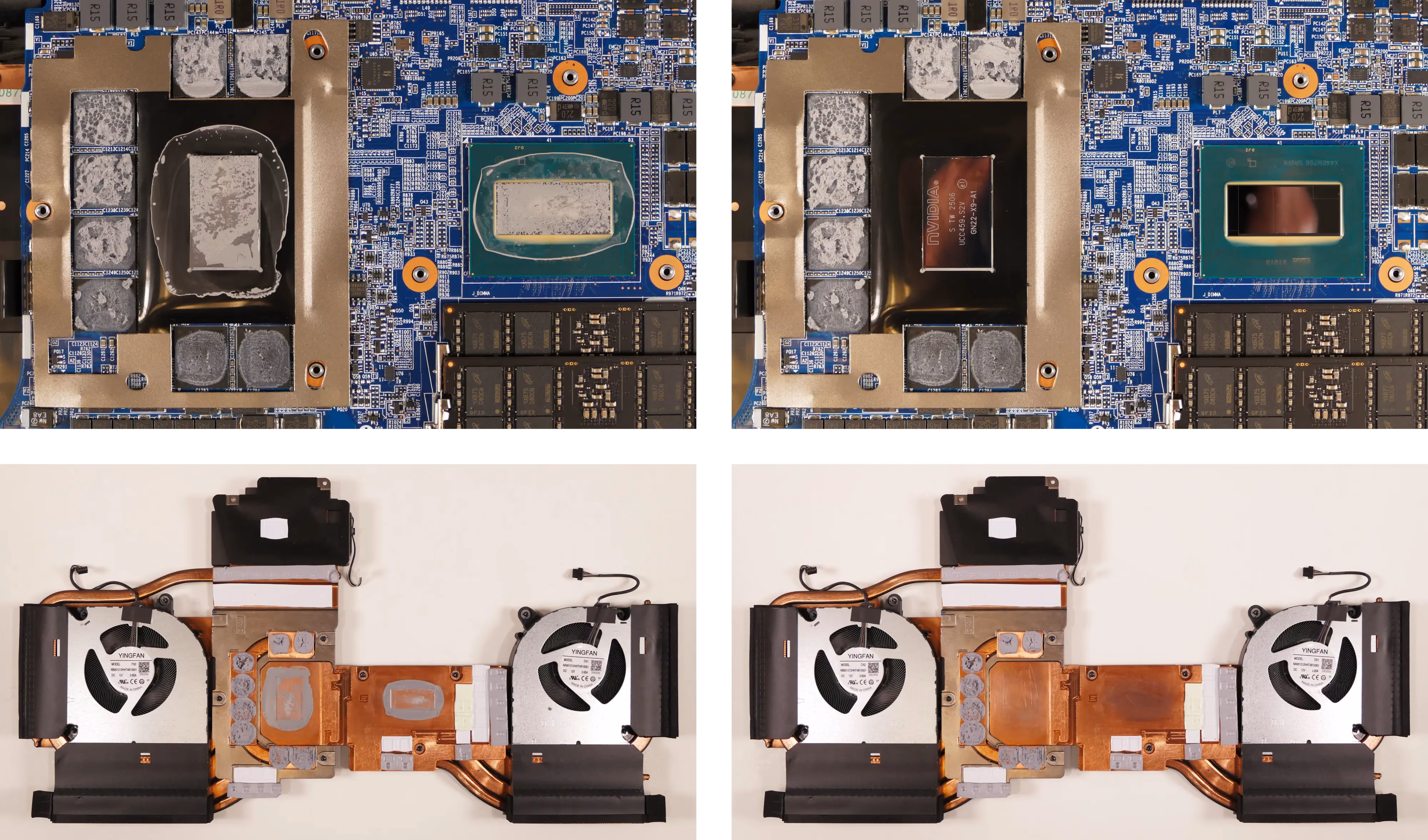 Thermal paste removal