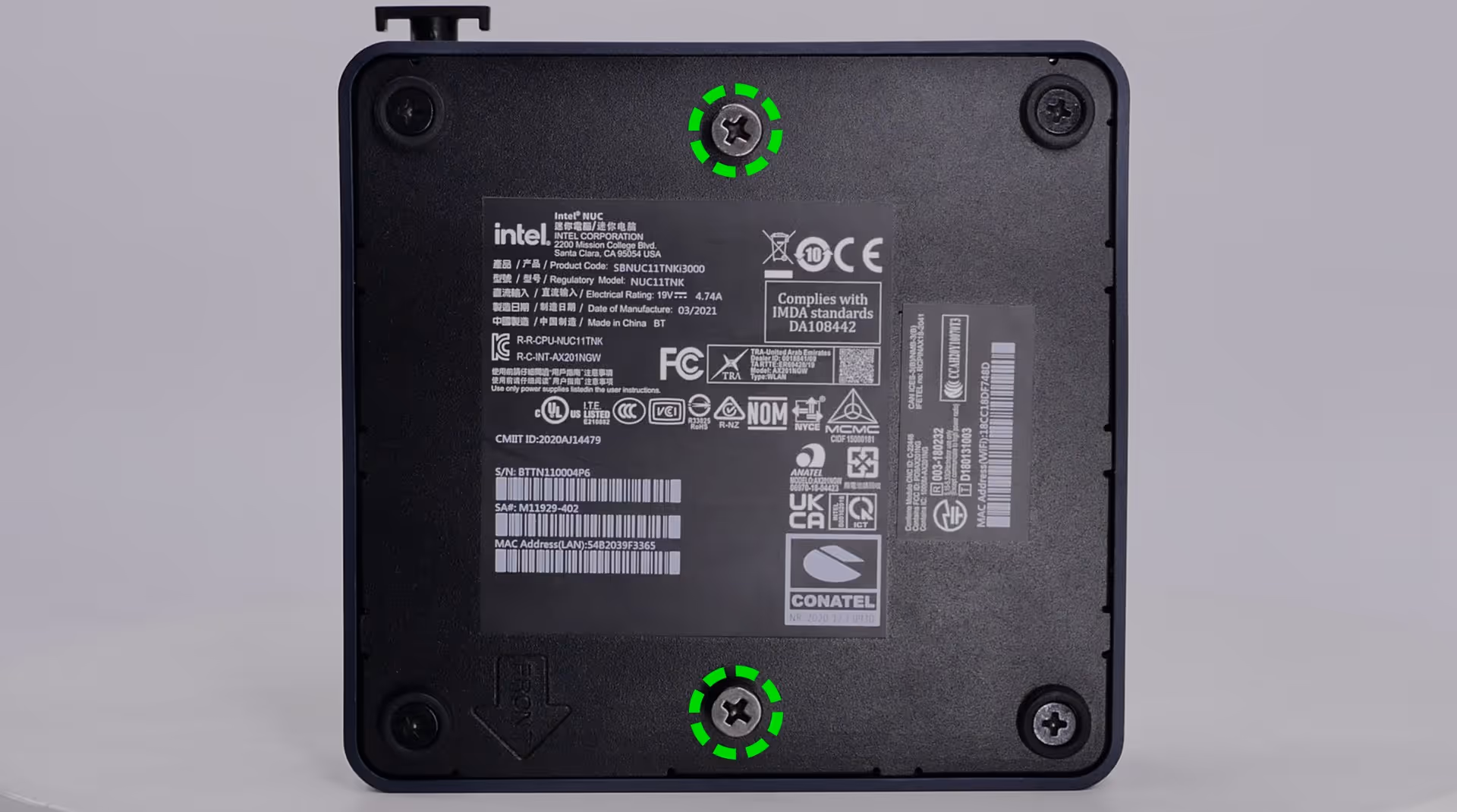 VESA mount on Meerkat